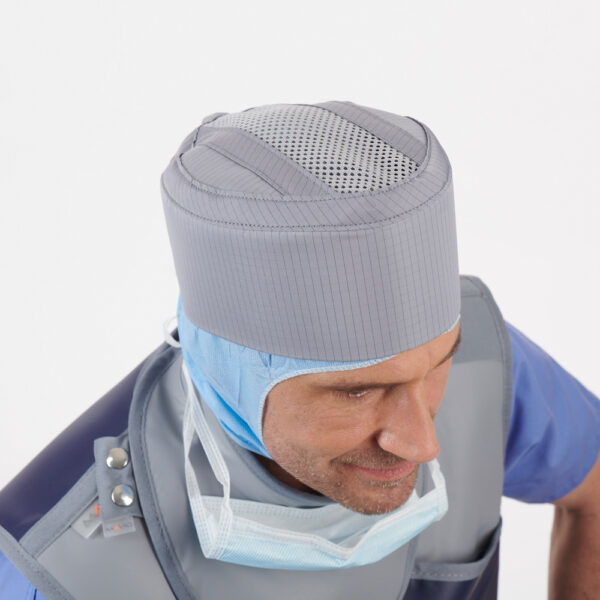 RA611 — Gorro de protección radiológica (cobertura parcial)